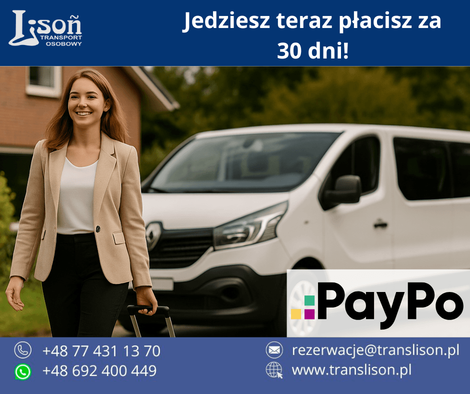 PayPo jako metoda płatności za przejazdy TransLison